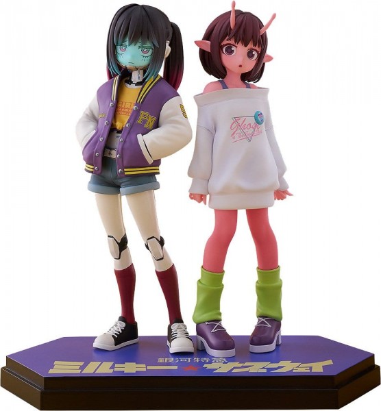 Milky Subway The Galactic Limited Express: Pop up Parade SP Chiharu &amp; Makina non Scale PVC Statue