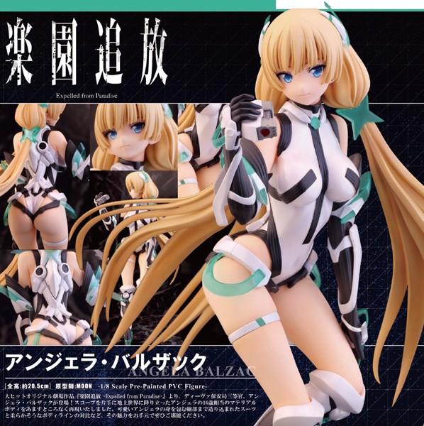 Rakuen Tsuihou: Expelled from Paradise: Angela Balzac 1/8 Scale PVC Statue