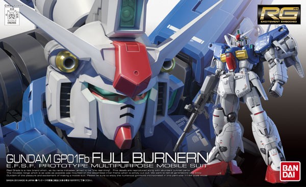 Gundam 0083 - RG RX-78GP01Fb Gundam GP01 Full-Burnern 1/144