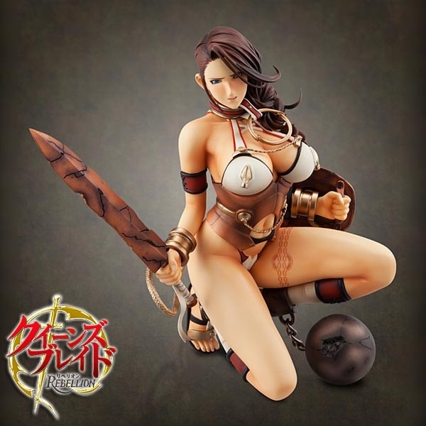 Queen's Blade Rebellion: Enslaved Dragon Warrior Branwen - Excellent Model Core 1/8 Scale PVC Statue