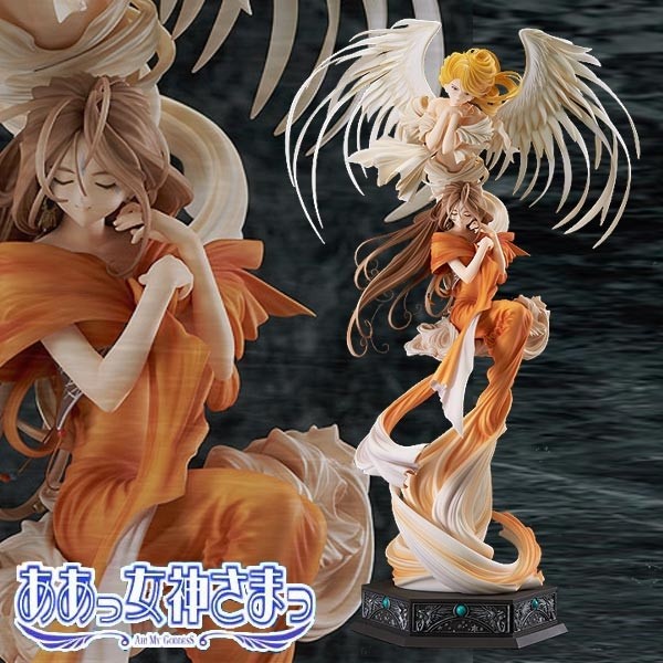 Oh My Goddess!: Belldandy with Holy Bell 1/10 PVC Statue