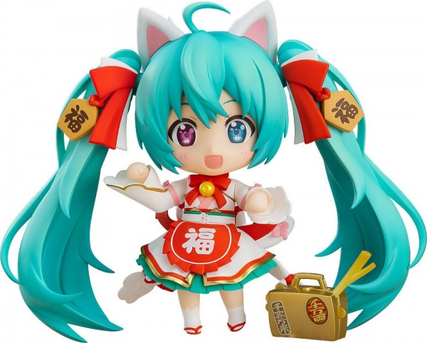 Vocaloid 2: Miku Hatsune Maneki Miku Ver. - Nendoroid