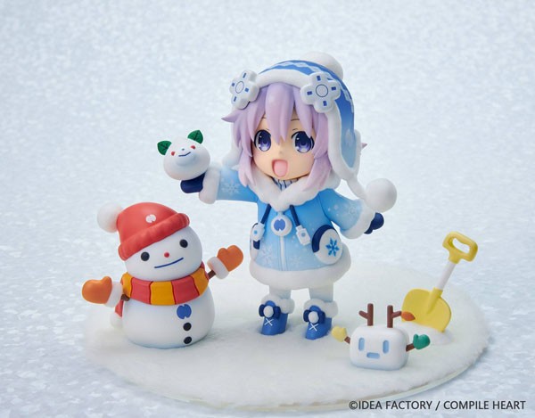 Hyperdimension Neptunia: Dekachiccha! Snow Nep Fuwafuwa Version non Scale PVC Statue