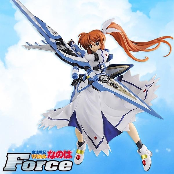 Magical War Lyrical Nanoha Force: Nanoha Takamachi CW-AEC00X Fortress & CW-AEC02X Strike Cannon 1/8 Scale PVC Statue