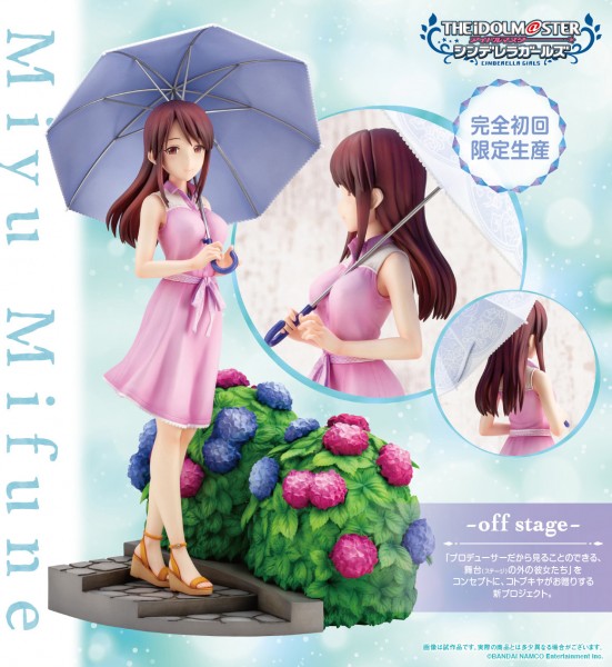 The Idolmaster Cinderella Girls: Miyu Mifune Off Stage 1/8 Scale PVC Statue