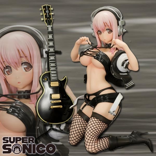 Nitro Super Sonic: Super Sonico Bondage Ver. 1/7 Scale PVC Statue