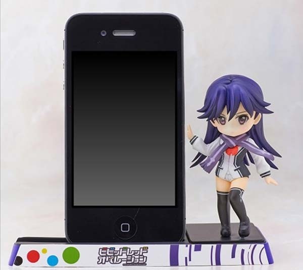 Vivid Red Operation: Rei Kuroki Smart Phone Stand Figure