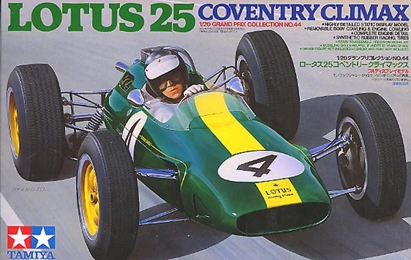 Lotus 25 "Coventry Climax" 1/20 Model Kit