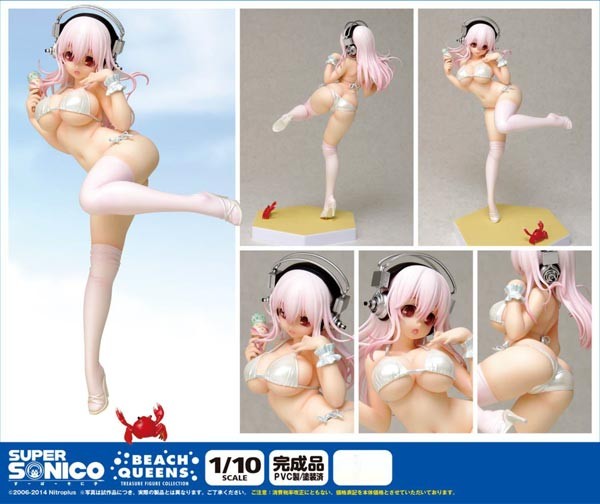 Nitro Super Sonic: Sonico Beach Queens 1/10 Scale PVC Statue