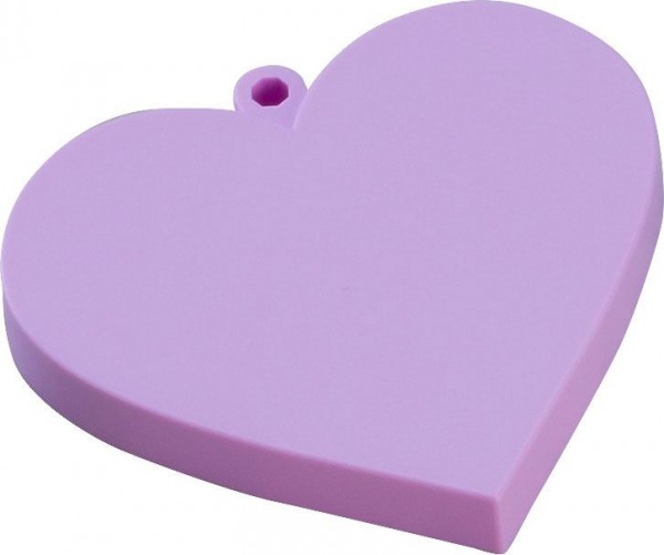 Nendoroid More: Base for Nendoroid Figures Heart Purple Version