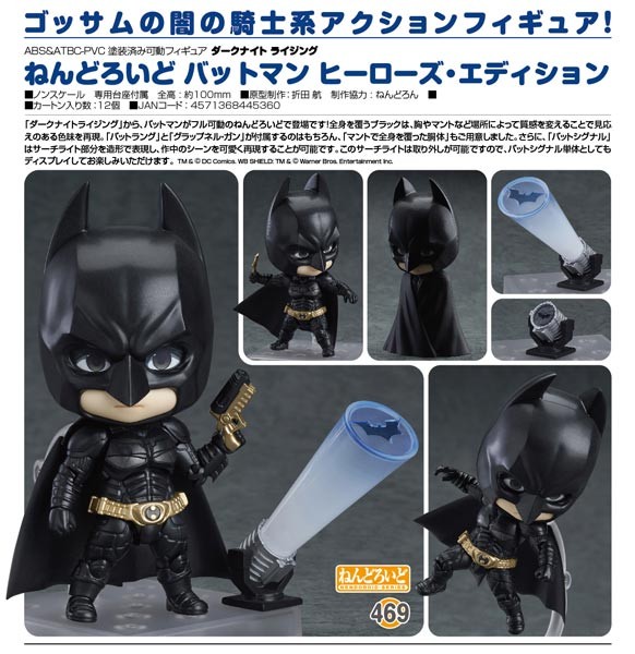 Batman The Dark Knight Rises: Nendoroid Batman Hero´s Edition