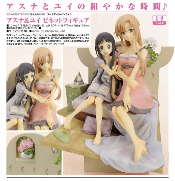 Sword Art Online: Asuna & Yui Vignette Figure 1/8 Scale PVC Statue