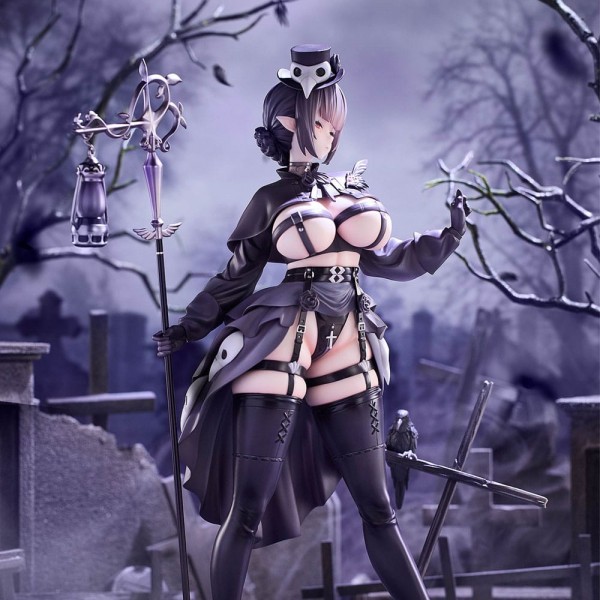 Original Character: Pest Doctor Kara Deluxe Edition 1/6 Scale PVC Statue