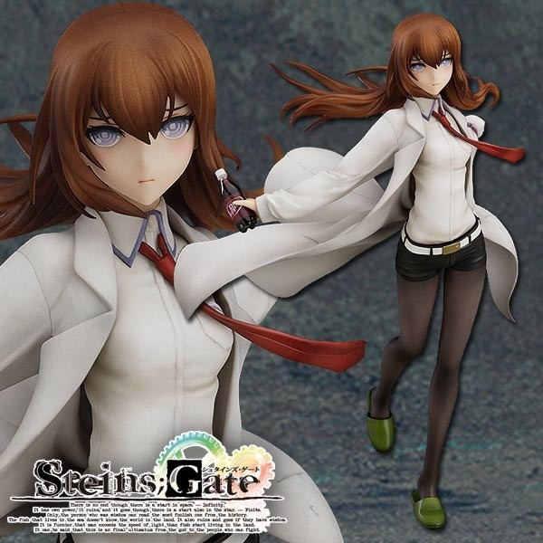 Steins Gate: Kurisu Makise White Coat Ver. 1/8 Scale PVC Statue