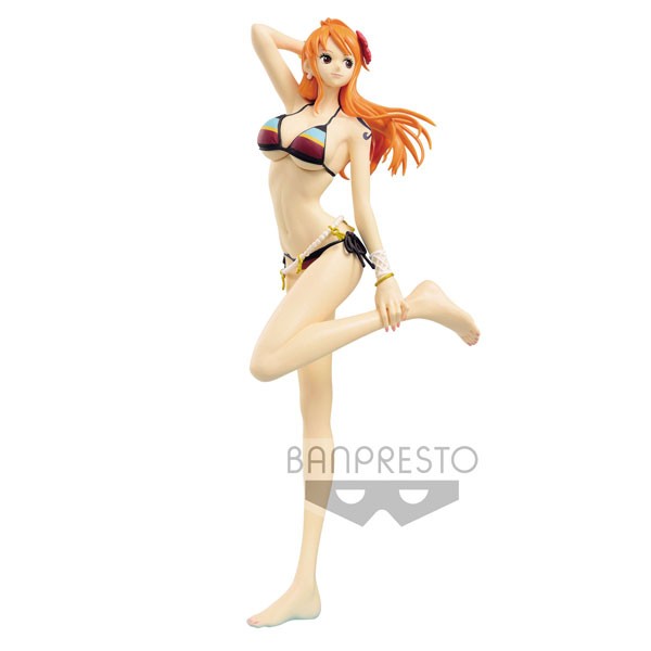 One Piece: Glitter & Glamours Nami Walk Style Color Ver. A non Sca0le PVC Statue