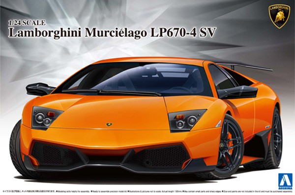 Lamborghini Murcielago LP670-4 1/24 Model Kit