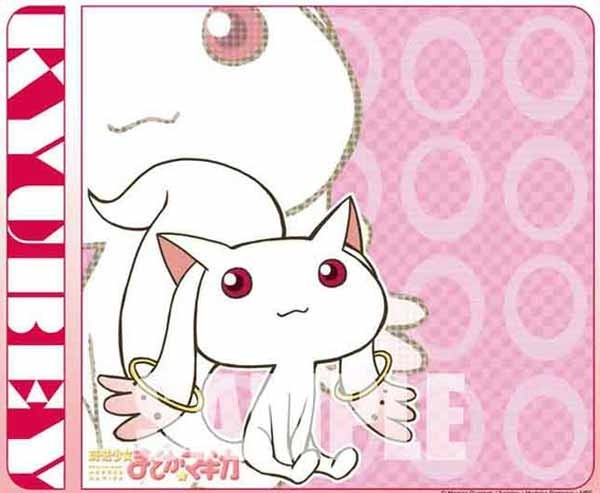 Puella Magi Madoka Magica: Kyubey 3D Mouse Pad