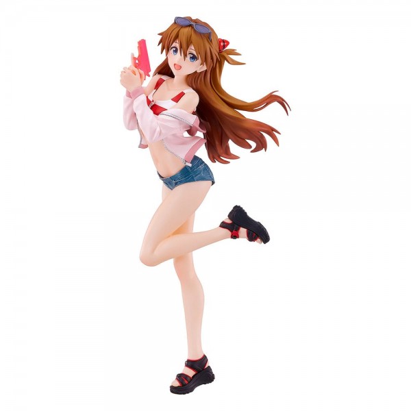 Rebuild of Evangelion: Pop Up Parade L Asuka Shikinami Langley Beach Queens non Scale PVC Statue
