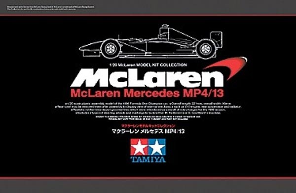 McLaren Mercedes MP4/13 1/20 Model Kit