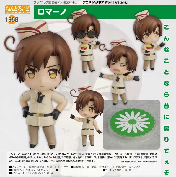 Hetalia World Stars: Romano - Nendoroid