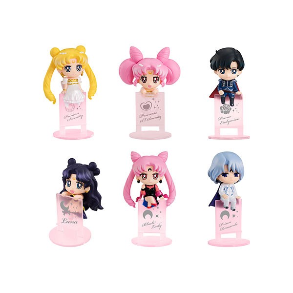 Sailor Moon: Petit Chara Night & Day Trading Figures