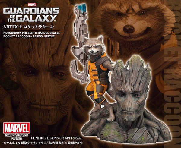 Guardians of the Galaxy: Rocket Raccoon 1/10 ARTFX Statue