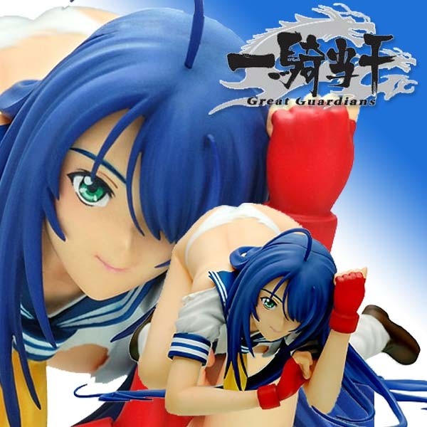 Ikki Tousen - Kanu Unchou Damage Version 1/7 Scale PVC Statue