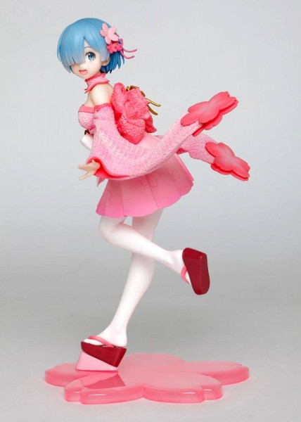 Re:ZERO -Starting Life in Another World: Rem Sakura Ver. non Scale PVC Statue