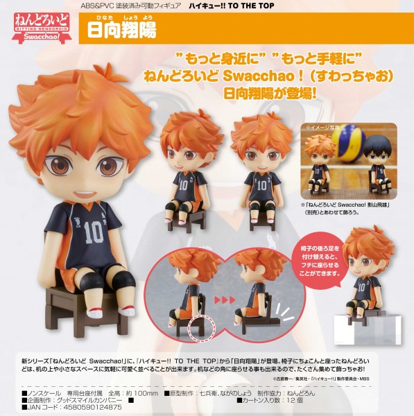 Haikyu!!: Shoyo Hinata - Nendoroid Swacchao!