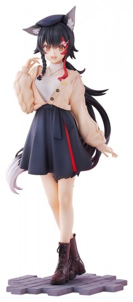 Hololive Production: G.S. Collection Ookami Mio Date Style - Street Outfit Ver. 1/7 Scale PVC Statue