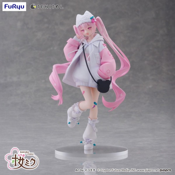Vocaloid 2: Miku Hatsune Sakura Miku Cool style [petit] Tenitol non Scale PVC Statue