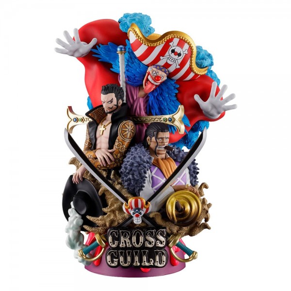 One Piece: Petitrama DX Logbox Re Birth 03 Cross Guild PVC Mini-Statue