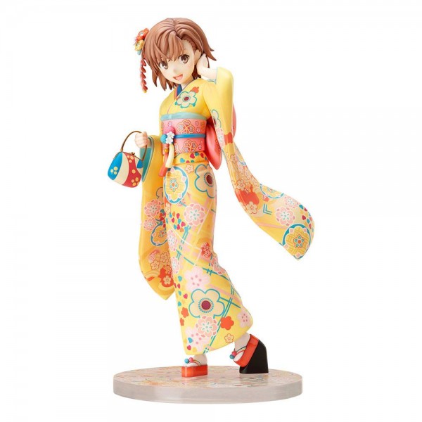 A Certain Scientific Railgun T: Mikoto Misaka Furisode Ver. 1/7 Scale PVC Statue