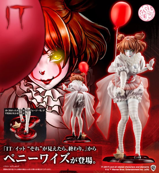 Stephen King's Es: Pennywise Bishoujo 1/7 Scale PVC Statue