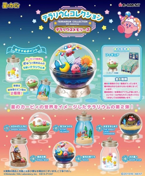 Kirby's Dream Land: Terrarium Collection DX memories 1 Box 6 Stück