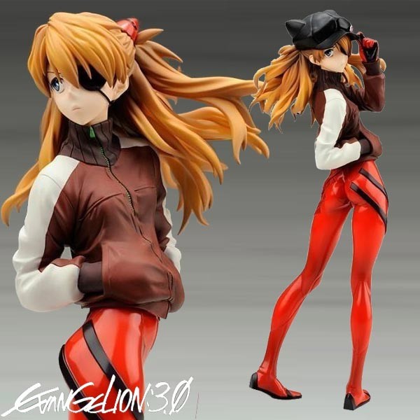 Evangelion 3.0: Asuka Langley Shikinami Jersey Ver. 1/7 Scale PVC Statue