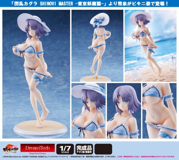 Senran Kagura Shinovi Master: Tokyo Youma Hen Yumi Bikini Style 1/7 Scale PVC Statue