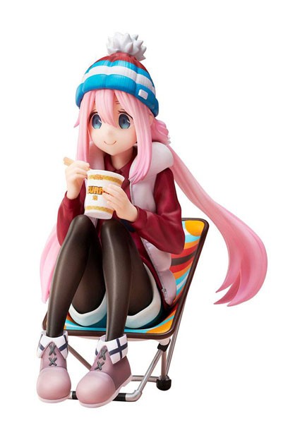 Laid-Back Camp: Premium Noodle Stopper Nadeshiko Kagamihara 1/8 Scale PVC Statue