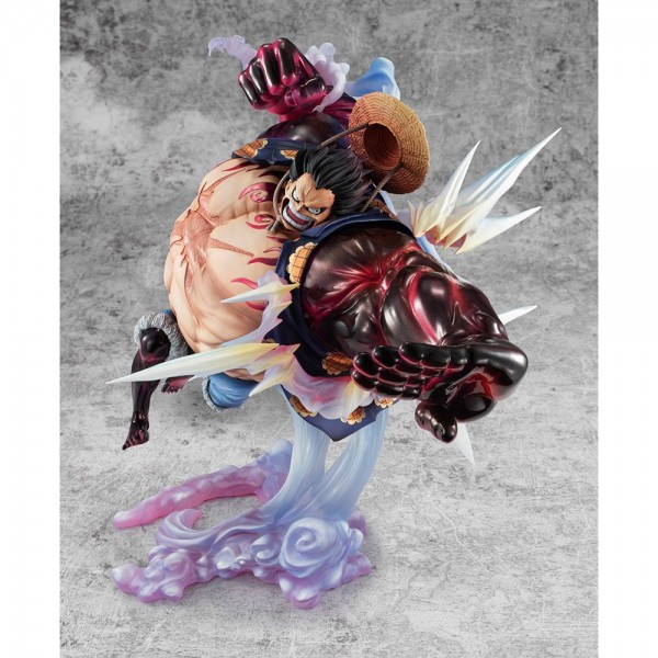 One Piece: P.O.P. Monkey D. Ruffy Gear 4 Bounce Man Ver. 2 non Scale PVC Statue