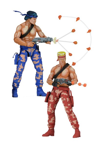 Contra: Bill & Lance Video Game Appearance Actionfiguren