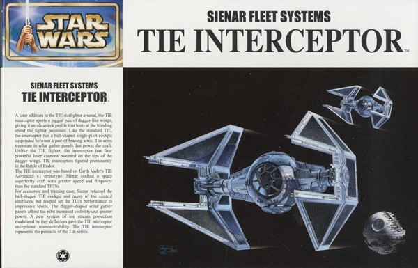 Star Wars: Tie Interceptor 1/72 Model Kit