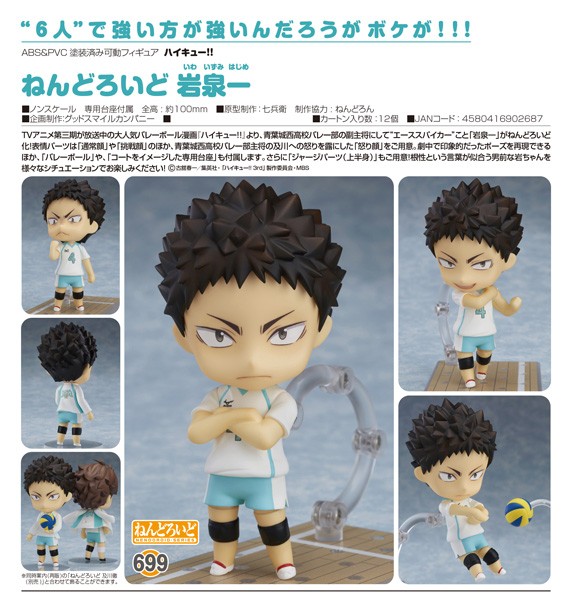 Haikyu!!: Hajime Iwaizumi - Nendoroid