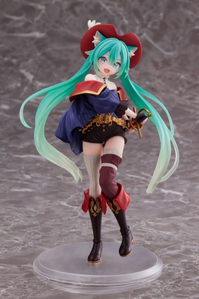Vocaloid 2: Miku Hatsune Wonderland Puss in Boots non Scale PVC Statue