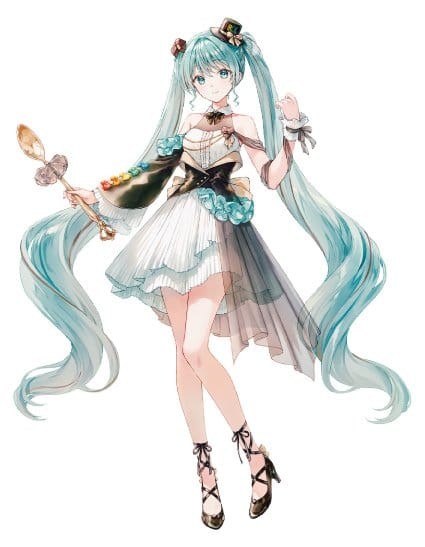 Vocaloid 2: Miku Hatsune x Tirol Choco Coffee Nougat Ver. non Scale PVC Statue