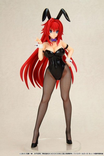 High School DxD: Rias Gremory Purple Bunny Ver. 1/6 Scale PVC Statue