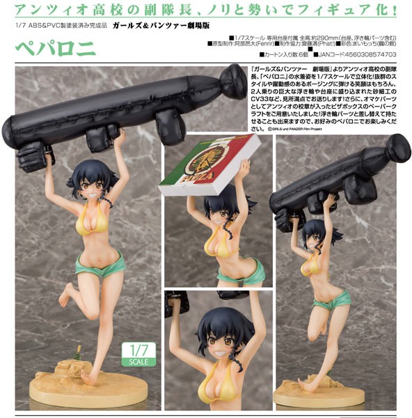 Girls und Panzer: Pepperoni 1/7 PVC Statue