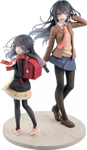 Rascal Does Not Dream of a Knapsack Kid: Mai Sakurajima High School Graduation Ver. & Knapsack Kid non Scale PVC Statue