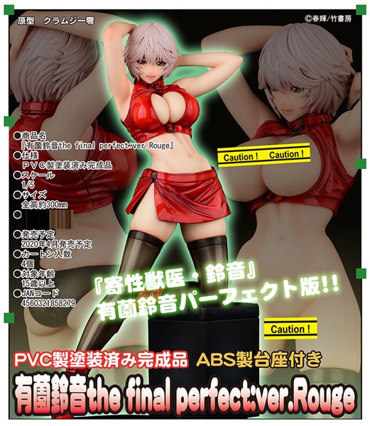 Kiseijyui Suzune: Arizono Suzune The Final Perfect Rouge 1/5 Scale PVC Statue