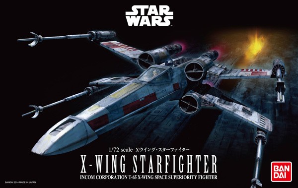 Star Wars: X-Wing Starfighter 1/72 Model Kit