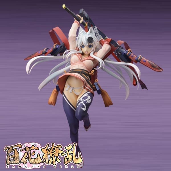Samurai Girls: Yagyu Jubei Silver Sword Princess Ver. 1/8 Scale PVC Statue